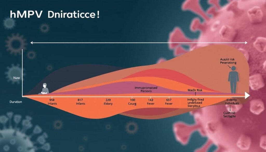 hmpv infection duration